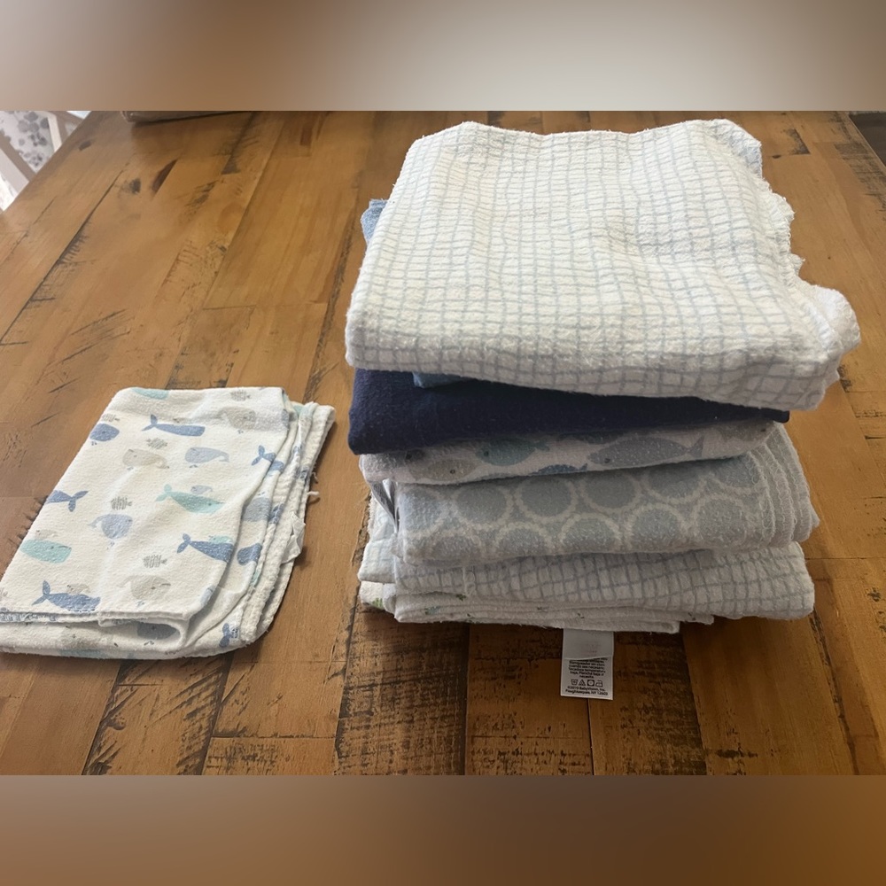 RECEIVING BLANKETS VARIOUS BRANDS
